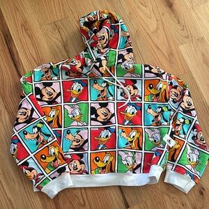 Colorful Cartoon Character Women's Sweater